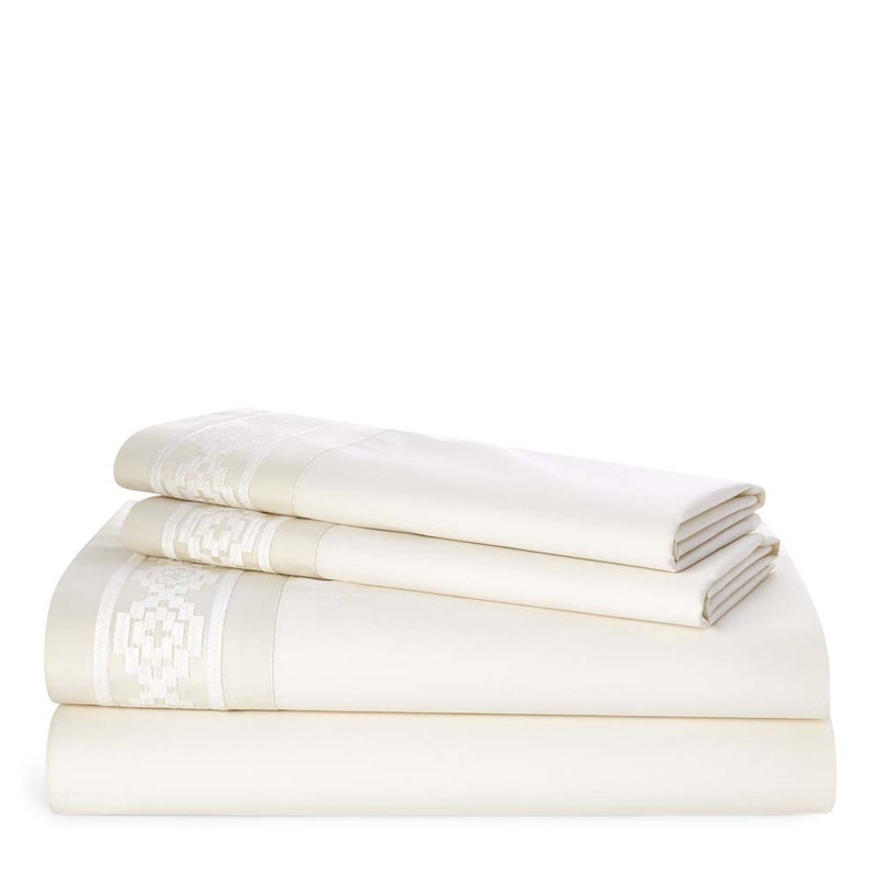 Lauren Ralph Lauren Mason 200 Thread Count Pima Cotton Percale Sheet